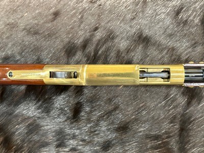 NEW UBERTI 1866 WINCHESTER YELLOWBOY CARBINE 38 SPECIAL INDIAN ENGRAVING, TACKS 550024 - LAYAWAY AVAILABLE - Image 9 of 22