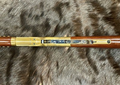 NEW UBERTI 1866 WINCHESTER YELLOWBOY CARBINE 38 SPECIAL INDIAN ENGRAVING, TACKS 550024 - LAYAWAY AVAILABLE - Image 20 of 22