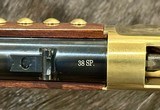 NEW UBERTI 1866 WINCHESTER YELLOWBOY CARBINE 38 SPECIAL INDIAN ENGRAVING, TACKS 550024 - LAYAWAY AVAILABLE - Image 16 of 22