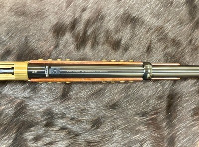 NEW UBERTI 1866 WINCHESTER YELLOWBOY CARBINE 38 SPECIAL INDIAN ENGRAVING, TACKS 550024 - LAYAWAY AVAILABLE - Image 9 of 21