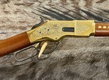 NEW UBERTI 1866 WINCHESTER YELLOWBOY CARBINE 38 SPECIAL INDIAN ENGRAVING, TACKS 550024 - LAYAWAY AVAILABLE - Image 4 of 21