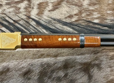 NEW UBERTI 1866 WINCHESTER YELLOWBOY CARBINE 38 SPECIAL INDIAN ENGRAVING, TACKS 550024 - LAYAWAY AVAILABLE - Image 5 of 22