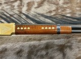 NEW UBERTI 1866 WINCHESTER YELLOWBOY CARBINE 38 SPECIAL INDIAN ENGRAVING, TACKS 550024 - LAYAWAY AVAILABLE - Image 5 of 22