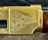 NEW UBERTI 1866 WINCHESTER YELLOWBOY CARBINE 38 SPECIAL INDIAN ENGRAVING, TACKS 550024 - LAYAWAY AVAILABLE - Image 8 of 22