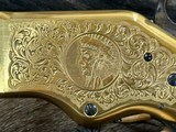 NEW UBERTI 1866 WINCHESTER YELLOWBOY CARBINE 38 SPECIAL INDIAN ENGRAVING, TACKS 550024 - LAYAWAY AVAILABLE - Image 18 of 22