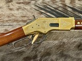 NEW UBERTI 1866 WINCHESTER YELLOWBOY CARBINE 38 SPECIAL INDIAN ENGRAVING, TACKS 550024 - LAYAWAY AVAILABLE - Image 4 of 22