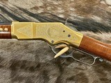 NEW UBERTI 1866 WINCHESTER YELLOWBOY CARBINE 38 SPECIAL INDIAN ENGRAVING, TACKS 550024 - LAYAWAY AVAILABLE - Image 12 of 22