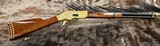 NEW UBERTI 1866 WINCHESTER YELLOWBOY CARBINE 38 SPECIAL INDIAN ENGRAVING, TACKS 550024 - LAYAWAY AVAILABLE - Image 1 of 22