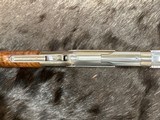 EXHIBITION, HAND-ENGRAVED UBERTI 1873 WINCHESTER IN THE WHITE SPORTING 45 COLT 20