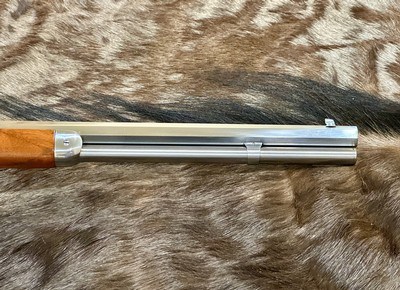 EXHIBITION, HAND-ENGRAVED UBERTI 1873 WINCHESTER IN THE WHITE SPORTING 45 COLT 20