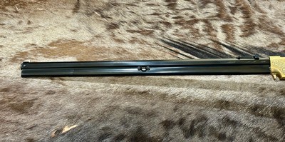NEW UBERTI 1860 HENRY RIFLE, ENGRAVED, SWIVELS, GOOD WOOD 24.25