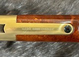 NEW UBERTI 1860 HENRY RIFLE, ENGRAVED, SWIVELS, GOOD WOOD 24.25