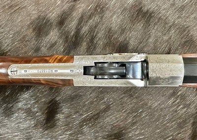 NEW PEDERSOLI EXHIBITION, ENGRAVED ROLLING BLOCK TARGET DELUXE 357 MAGNUM 30