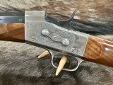 NEW PEDERSOLI EXHIBITION, ENGRAVED ROLLING BLOCK TARGET DELUXE 357 MAGNUM 30