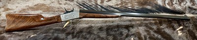 NEW PEDERSOLI EXHIBITION, ENGRAVED ROLLING BLOCK TARGET DELUXE 357 MAGNUM 30
