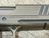 NEW NIGHTHAWK CUSTOM TRS COMMANDER DOUBLE STACK 4.25