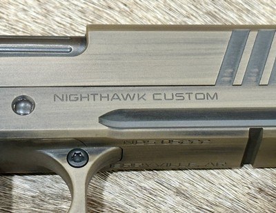 NEW NIGHTHAWK CUSTOM TRS COMMANDER DOUBLE STACK 4.25