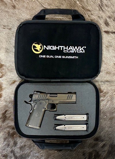 NEW NIGHTHAWK CUSTOM TRS COMMANDER DOUBLE STACK 4.25