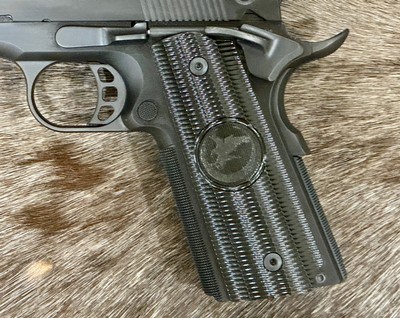 NEW NIGHTHAWK CUSTOM GRP GOV'T 1911 9MM, IOS, BLACK DLC & OTHER UPGRADES (GLOBAL RESPONSE PISTOL) - LAYAWAY AVAILABLE - Image 9 of 25