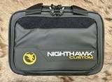 NEW NIGHTHAWK CUSTOM GRP GOV'T 1911 9MM, IOS, BLACK DLC & OTHER UPGRADES (GLOBAL RESPONSE PISTOL) - LAYAWAY AVAILABLE - Image 24 of 25