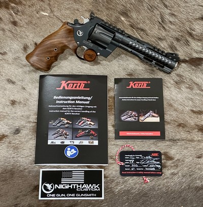 NEW KORTH NXS 8-SHOT 357 MAG 6