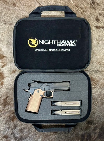 NEW NIGHTHAWK CUSTOM DOUBLE AGENT COMMANDER 4.25