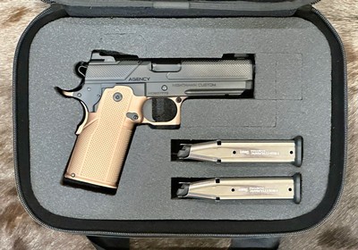 NEW NIGHTHAWK CUSTOM DOUBLE AGENT COMMANDER 4.25
