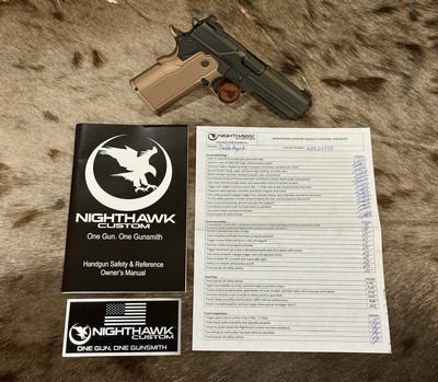 NEW NIGHTHAWK CUSTOM DOUBLE AGENT COMMANDER 4.25