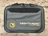 NEW NIGHTHAWK CUSTOM DOUBLE AGENT COMMANDER 4.25