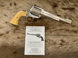 NEW FREEDOM ARMS MODEL 83 PREMIER GRADE 500 WYOMING EXPRESS 7.5