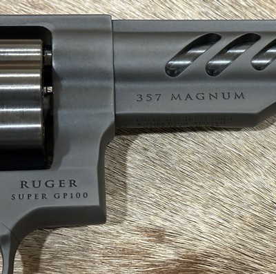 NEW RUGER SUPER GP100 8 SHOT CUSTOM COMPETITION 357 MAG DOUBLE ACTION 5.5
