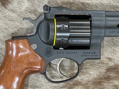 NEW RUGER SUPER GP100 8 SHOT CUSTOM COMPETITION 357 MAG DOUBLE ACTION 5.5