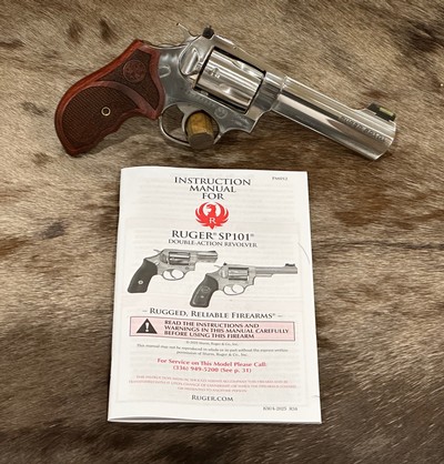 NEW RUGER SP101 MATCH CHAMPION 357 MAGNUM 4.2