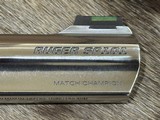 NEW RUGER SP101 MATCH CHAMPION 357 MAGNUM 4.2