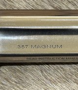 NEW RUGER SP101 MATCH CHAMPION 357 MAGNUM 4.2