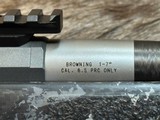 NEW BROWNING X-BOLT 2 PRO MCMILLAN CARBON FIBER SUPPRESSOR READY 6.5 PRC 24