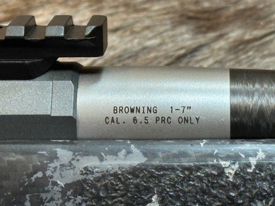 NEW BROWNING X-BOLT 2 PRO MCMILLAN CARBON FIBER SUPPRESSOR READY 6.5 PRC 24
