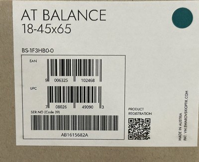 NEW SWAROVSKI AT BALANCE 18-45x65 IMAGE STABILIZED SPOTTING SCOPE, GREEN 49090 - Image 12 of 13