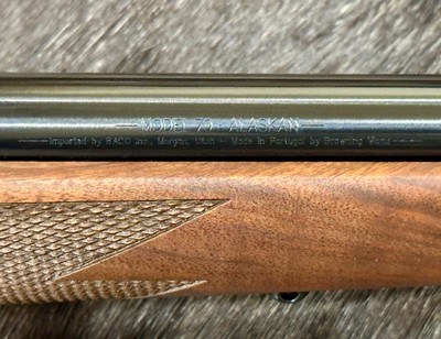 NEW WINCHESTER MODEL 70 ALASKAN 338 WIN MAG 25
