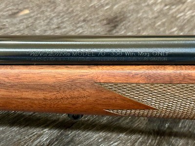 NEW WINCHESTER MODEL 70 ALASKAN 338 WIN MAG 25