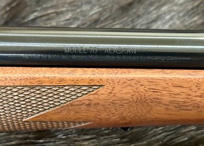 NEW WINCHESTER MODEL 70 ALASKAN 338 WIN MAG 25