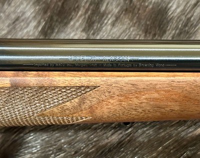 NEW WINCHESTER MODEL 70 ALASKAN 375 H&H MAG 25