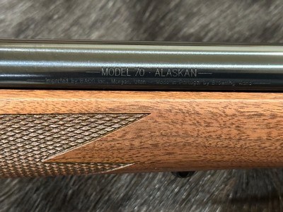 NEW WINCHESTER MODEL 70 ALASKAN 375 H&H MAG 25