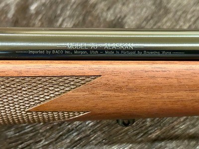 NEW WINCHESTER MODEL 70 ALASKAN 375 H&H MAG 25