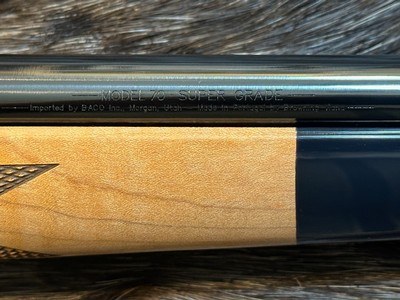 NEW WINCHESTER MODEL 70 SUPER GRADE MAPLE 6.8 WESTERN 24