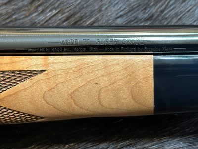 NEW WINCHESTER MODEL 70 SUPER GRADE MAPLE 308 WIN 22