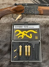NEW LIMITED EDITION BROWNING CITORI 725 SPORTING MEDALLION HIGH GRADE .410, 30