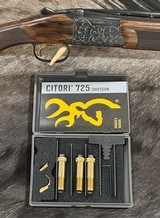 NEW LIMITED EDITION BROWNING CITORI 725 SPORTING MEDALLION HIGH GRADE .410, 30