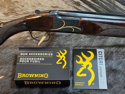 NEW BROWNING CITORI GRAN LIGHTNING BLUE 12 GA 28