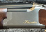 NEW BROWNING CITORI HUNTER GRADE II 20 GA 28